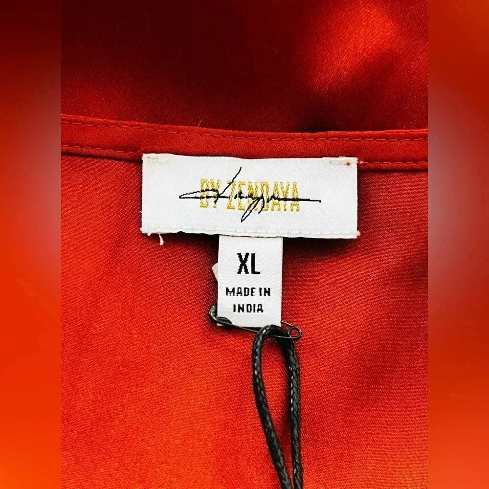 Daya by Zendaya Satin Slip Top in Copper Size XL $49 - Picture 5 of 7